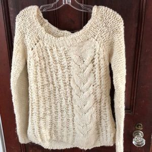 Free People Wool Cable-Knit Sweater!!!!